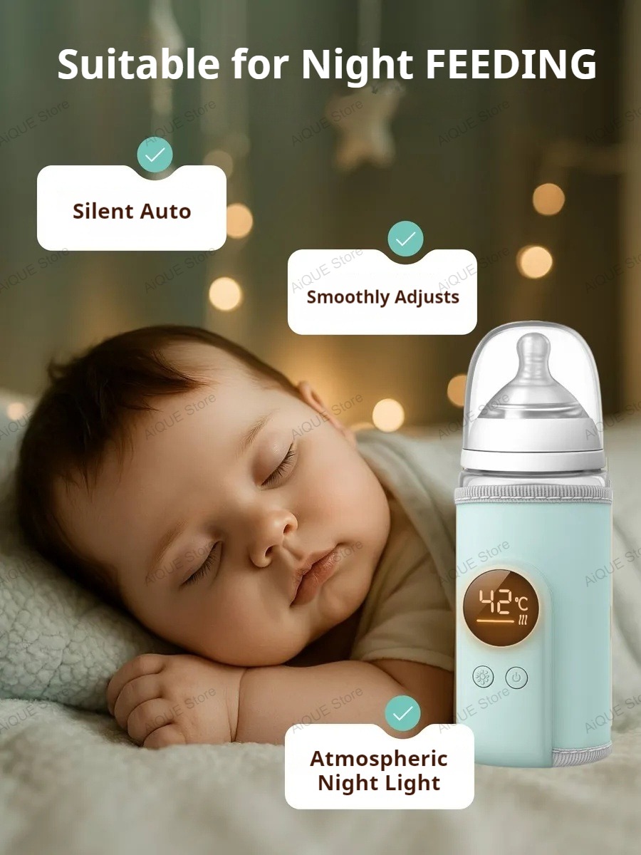 AiQUE USB 35-55℃ Baby Feeding  - Baby Food Warmer 评论和价格
