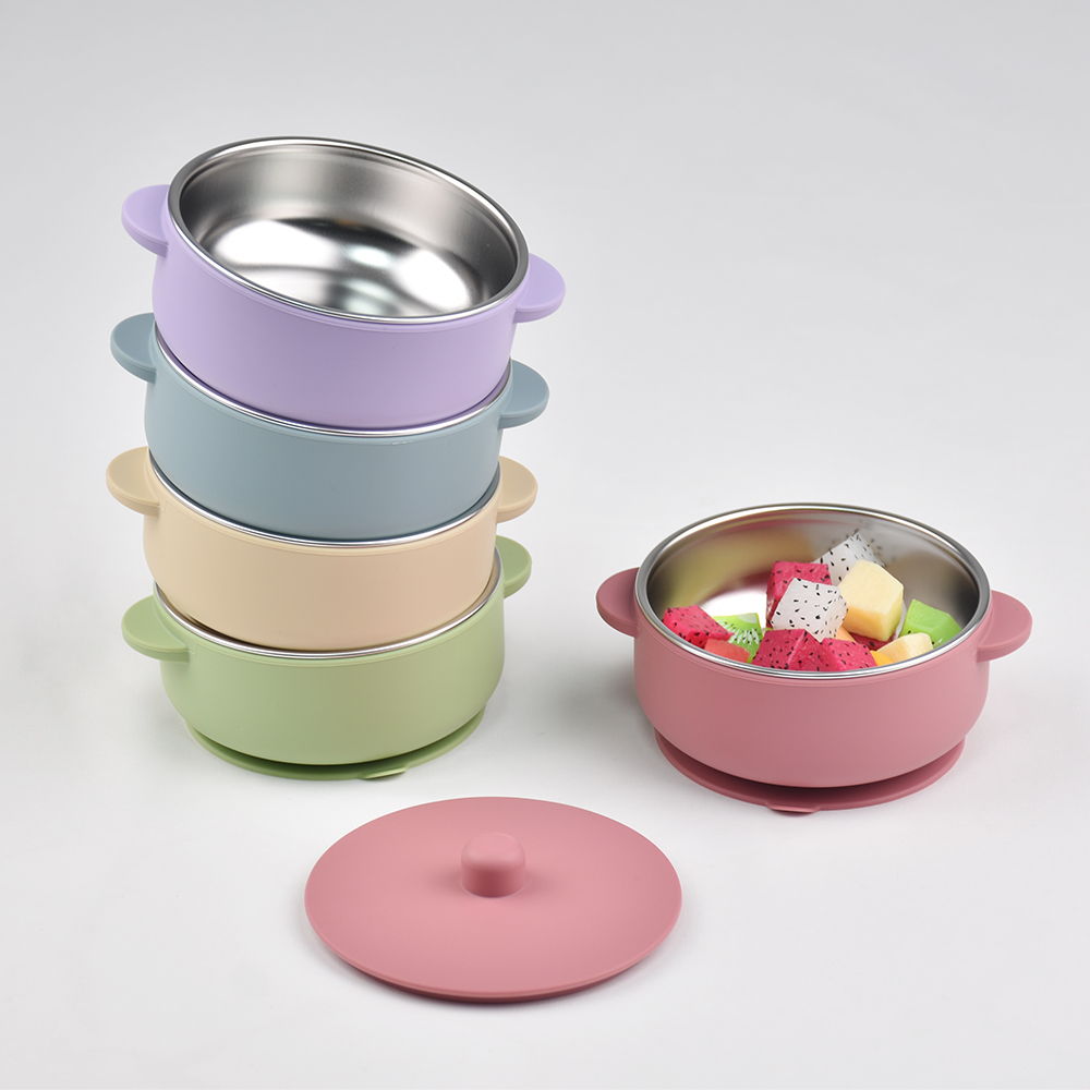 300ml Baby Training Bowl with  - Baby Food Jars With Lids 评论和价格