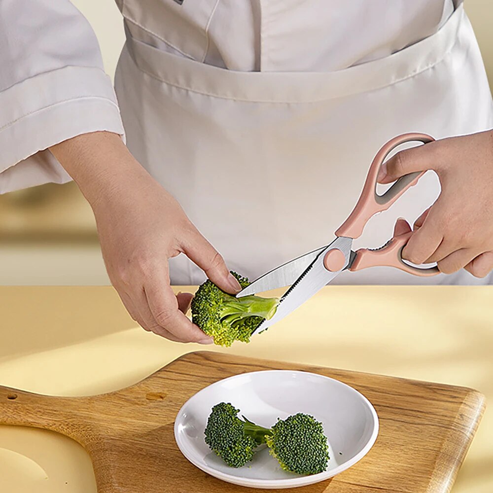 Stainless Steel Household Kitc - Baby Food Scissors 评论和价格